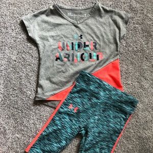 12 Month Under Armour Capri outfit